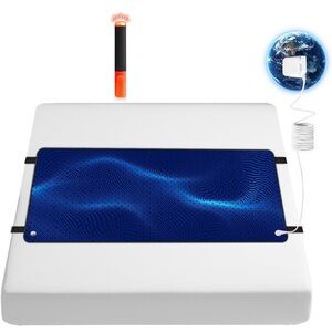 ZZonama Grounding Energy Mat for Bed,King Size,Improves Sleep& Relieves Stress